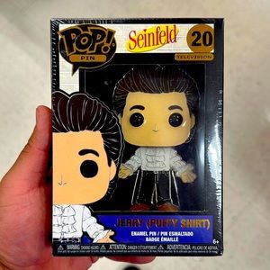 POP! PIN Seinfeld Jerry Puffy Shirt Enamel PIn by Funko NEW